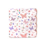 Butterfly napkins 20 pack three-ply, imported from the UK