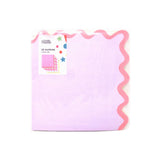 Pastel Wave Napkins 20 pack set, imported from the UK