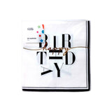 Mono birthday napkins 20pk, imported from the UK