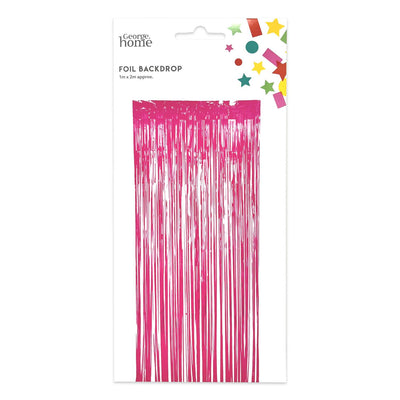 ASDA Pink Foil Backdrop 1m x 2m- Buy online at McGrocer