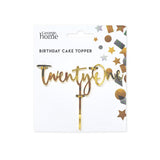 21st birthday cake topper, UK version