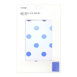 Blue Spot flatwrap 2PK gift wrap sheets, imported from the UK