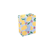 GH lemon gift bag medium with fruit print - British product