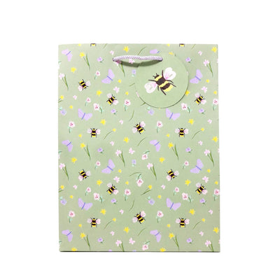 ASDA Bee Floral Paper Gift Medium Bag- Buy online at McGrocer