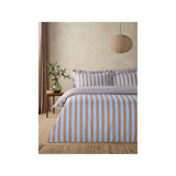 Mocha & Blue reversible duvet set double, imported from the UK