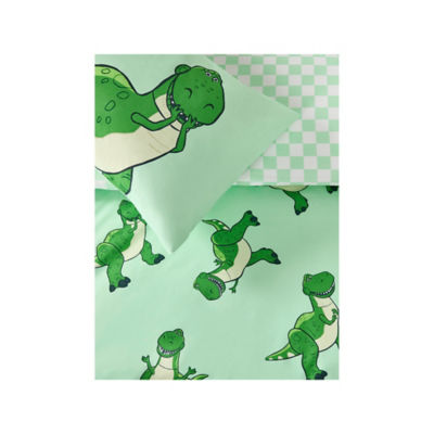 Disney Toy Story Rex reversible King duvet set, imported from the UK