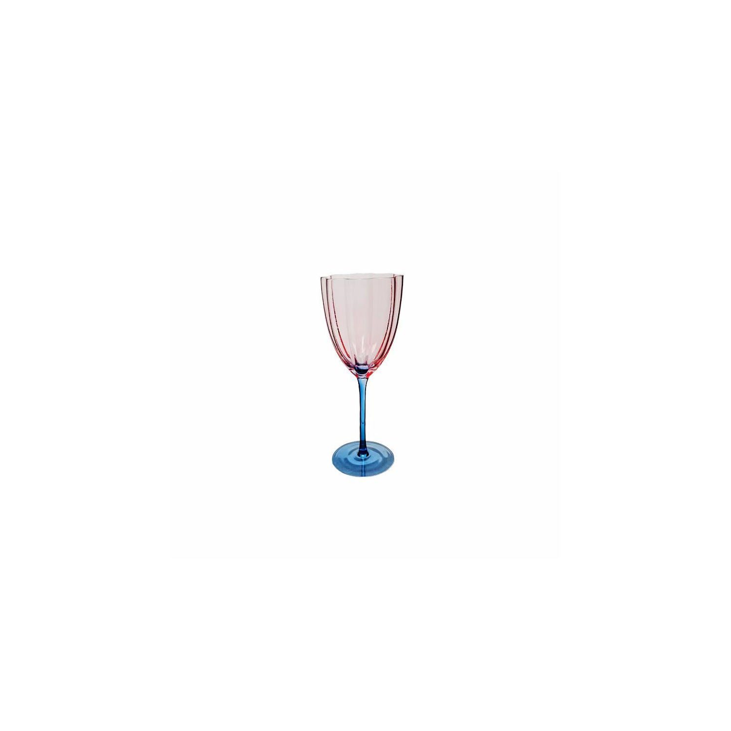 Pink two-tone coupe glasses set of 2, UK version
