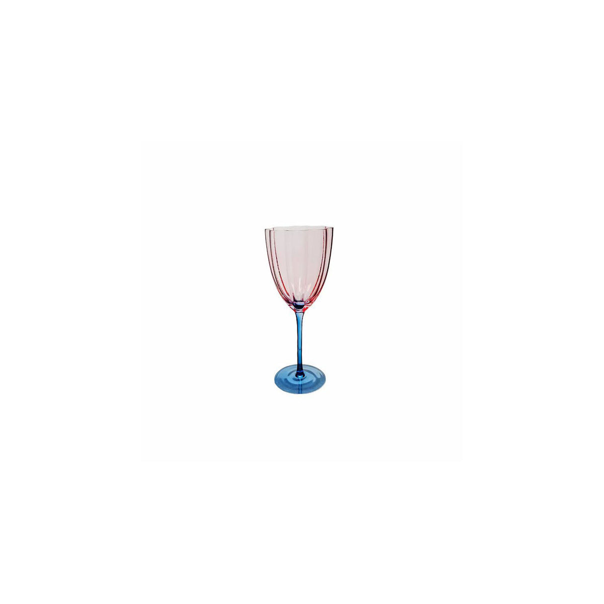 Pink two-tone coupe glasses set of 2, UK version