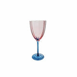 Pink two-tone coupe glasses set of 2, UK version