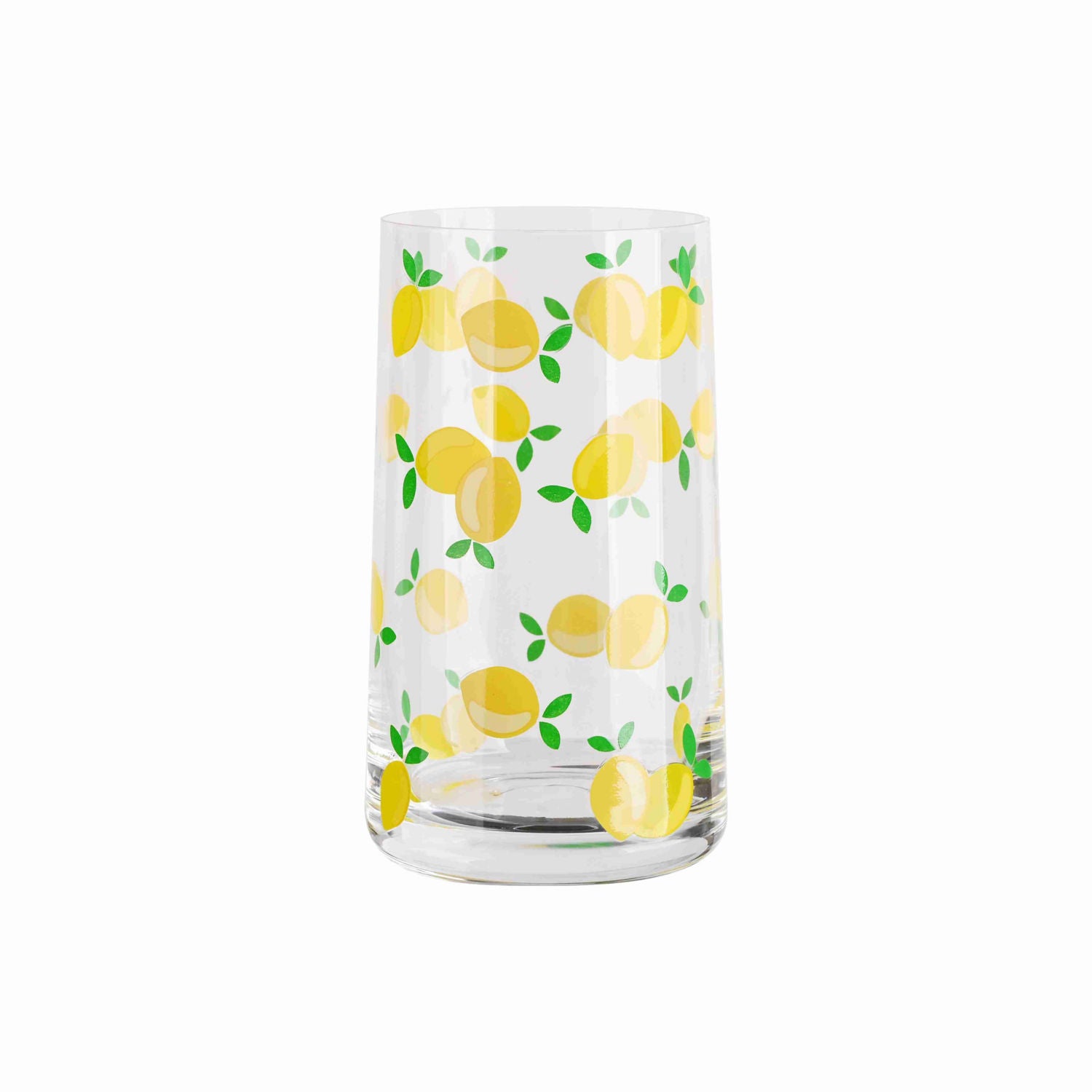 Lemon Hiball highball glass, durable British glassware, imported from the UK