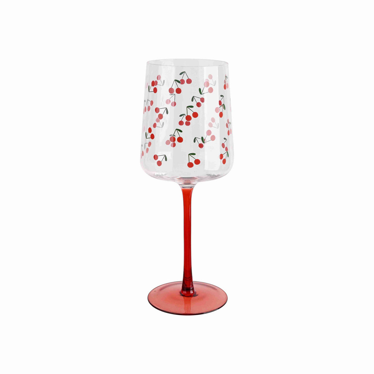 Cherry wine glass, ideal for serving wine, UK version
