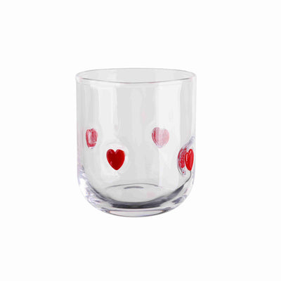 ASDA Handpainted Glass Mixer - Heart- Buy online at McGrocer