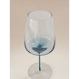 Blue stem wine glasses set of 2, imported from the UK