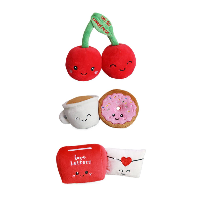 Mini couples novelty plush toy in assorted styles, imported from the UK