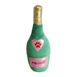 Pet Pawsecco dog toy, polyester, 6.4x10.2x25.4cm (British brand)