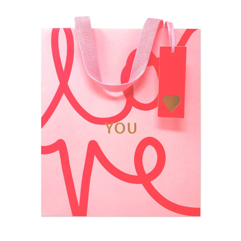 Large premium paper gift bag for presents, UK version