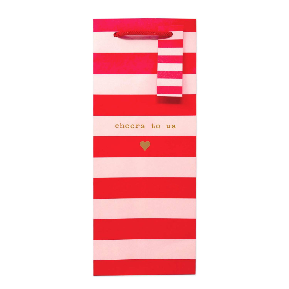 George Home Valentine bottle bag in paper, British product