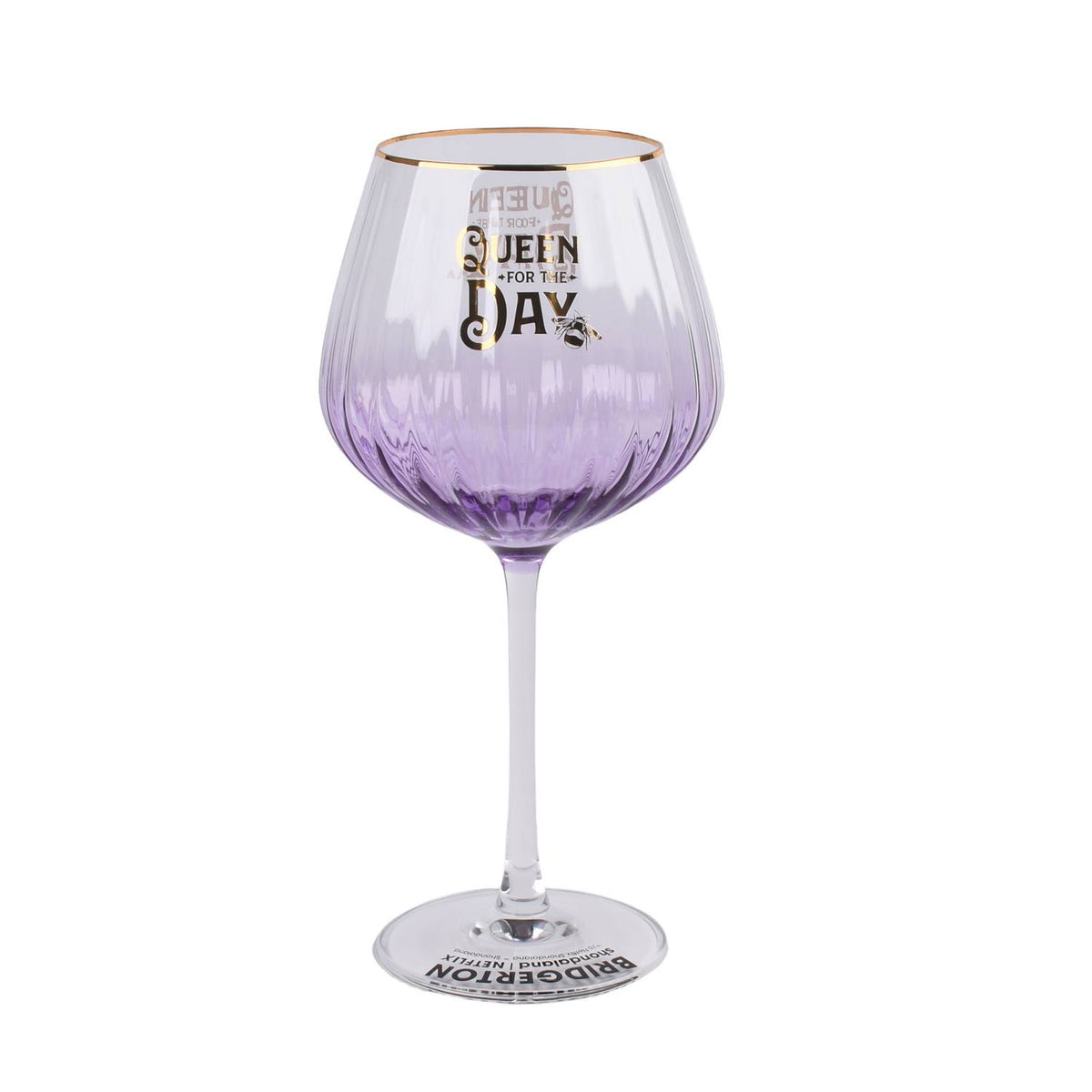 Bridgerton Wisteria Gin Glass 23cm, UK version