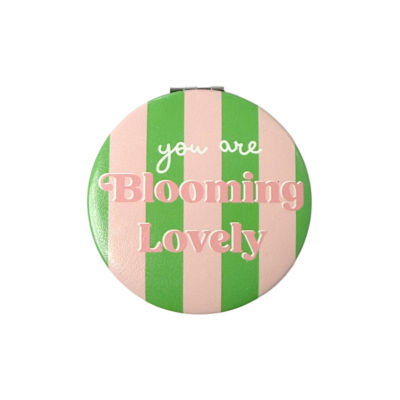 George Home compact mirror Blooming Lovely 7x1.2x7.2cm (British brand)