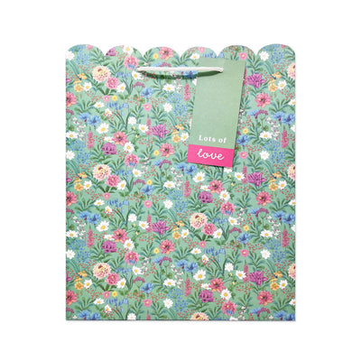 ASDA George Home Floral Large Gift Bag 32cm x 27cm x 13cm- Buy online at McGrocer