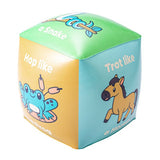 Hapello inflatable animal activity dice 51cm, UK version