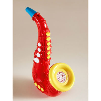 Hapello saxophone bubble machine multicoloured toy, UK version