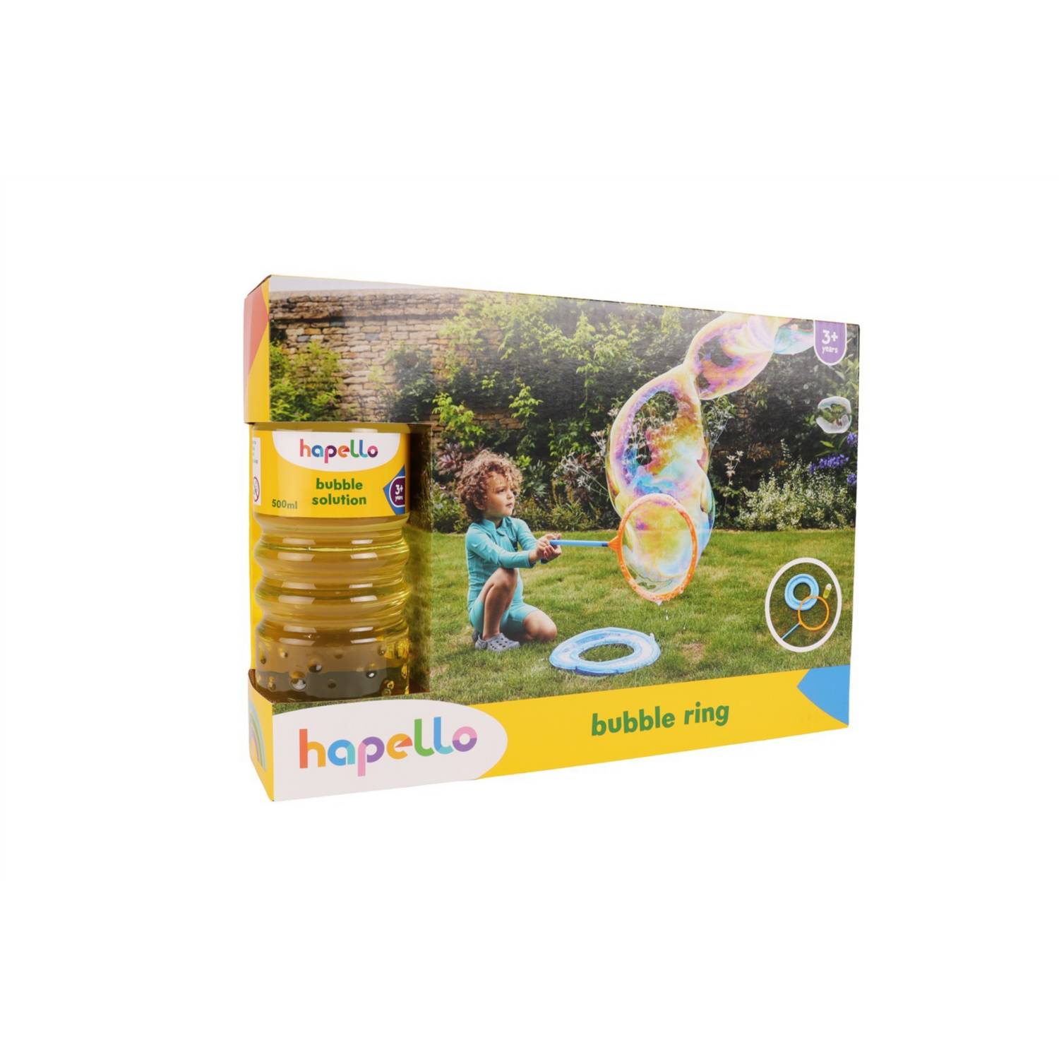 HAP giant bubble ring outdoor toy with bubble solution, UK version