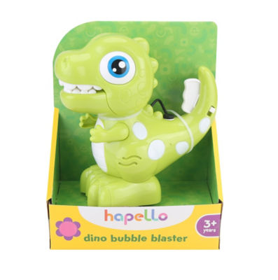 Green Dino Bubble Blaster bubble toy - British product