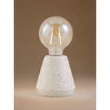 Cream LED lamp 9x9x19cm - British product