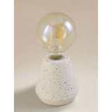 Cream LED lamp 9x9x19cm - British product