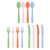 George Home picnic cutlery set multicoloured 12 pieces, imported from the UK