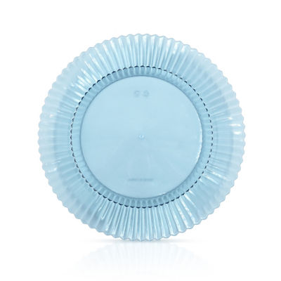 George Home blue plastic dinner plate, UK version