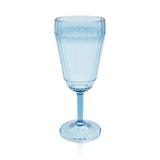 George Home blue plastic wine goblet outdoor picnic - British product
