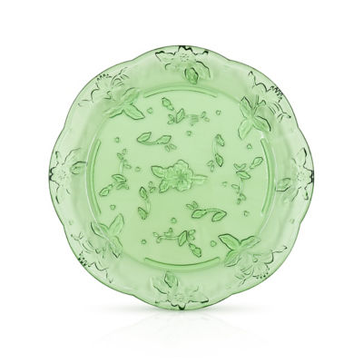 ASDA George Home Outdoor Picnic Plastic Vintage Style Green Dinner Plate- Buy online at McGrocer