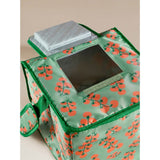 Collapsible cool bag with tomato print 20L (British brand)