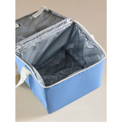 Blue collapsible cool bag 15L, imported from the UK