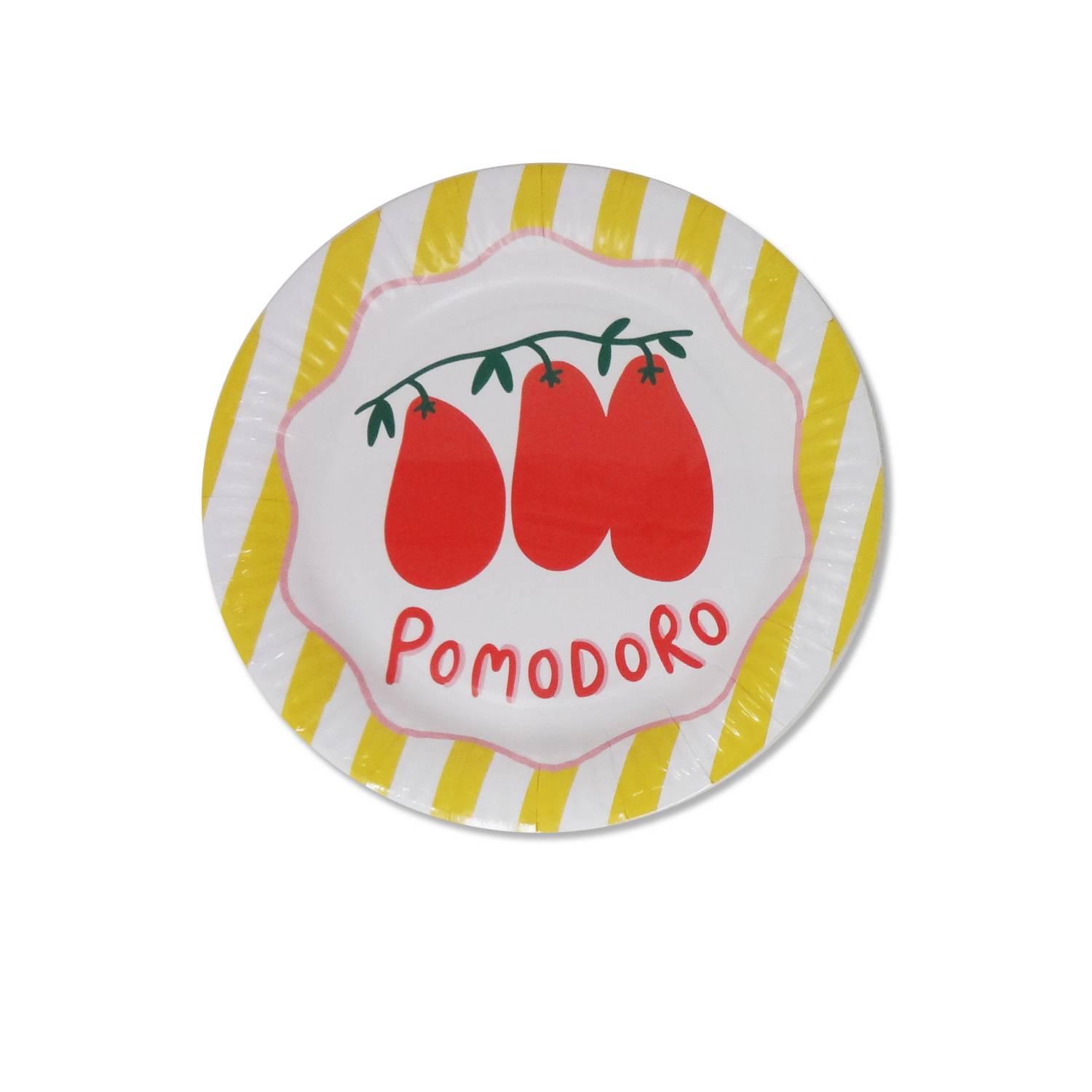 Pomodoro paper plates 12 pack 23cm (British brand)