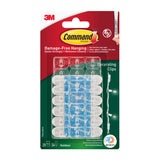 Command Decorating Clips with Water-Resistant Strips 20 Clips + 24 Strips GOODS ASDA   