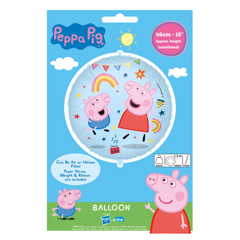 Peppa Pig foil balloon 46cm - British product