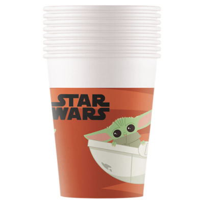 The Mandalorian paper cups 8pk 200ml, UK version