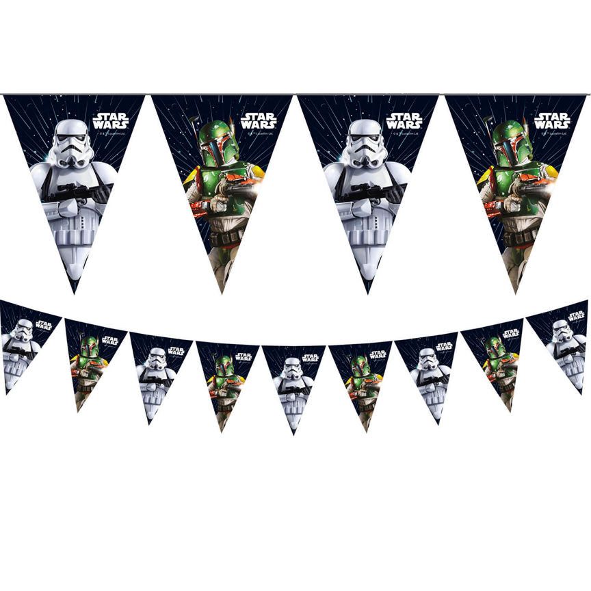 Disney Star Wars Paper Bunting GOODS ASDA   