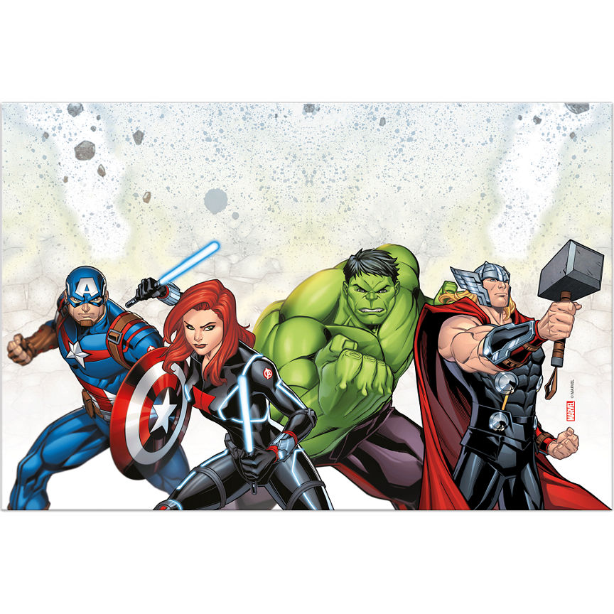 Marvel Avengers Paper Tablecover