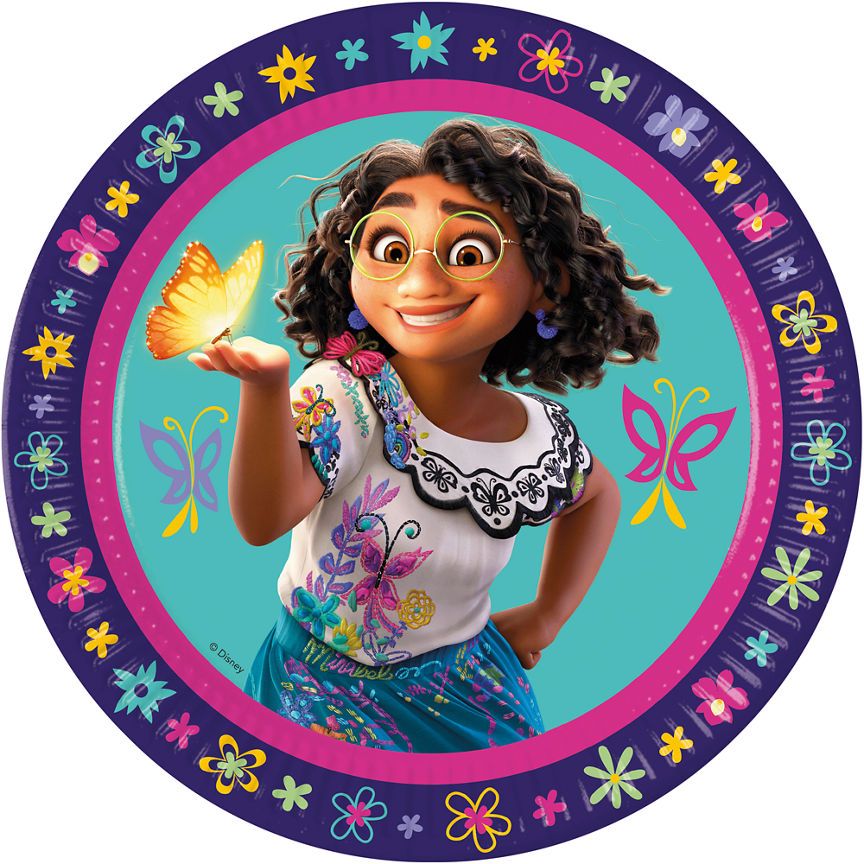 Disney 8 Encanto Paper Plates GOODS ASDA   