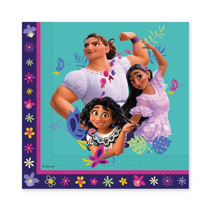 Disney 20 Encanto Paper Napkins GOODS ASDA   