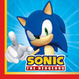 Sonic the Hedgehog paper napkins 20pk - British product
