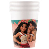 Disney Moana paper cups 8pk 200ml, UK version