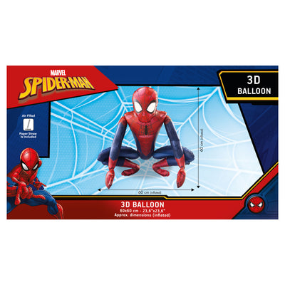 ASDA Spiderman 3D Standing Foil Balloon 60cm x 60cm- Buy online at McGrocer