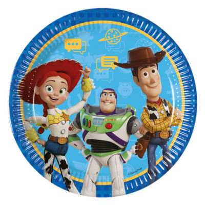 Disney Toy Story paper plates 8pk, imported from the UK