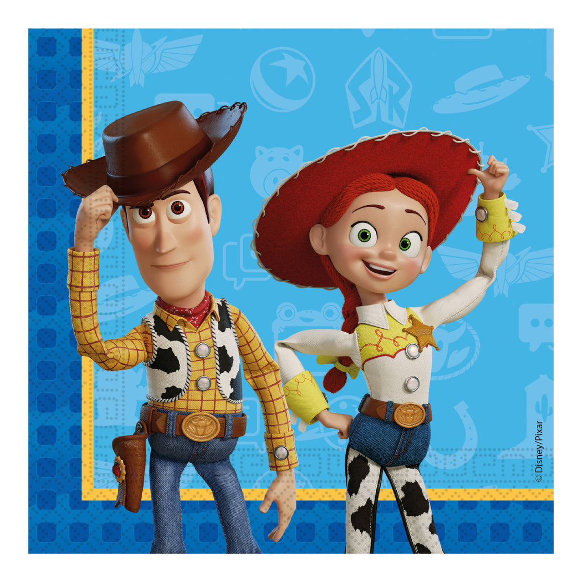 Toy Story 2-ply paper napkins 20pk 33cm (British brand)
