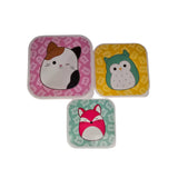 Squishmallows snack pots set BPA-free containers (British brand)
